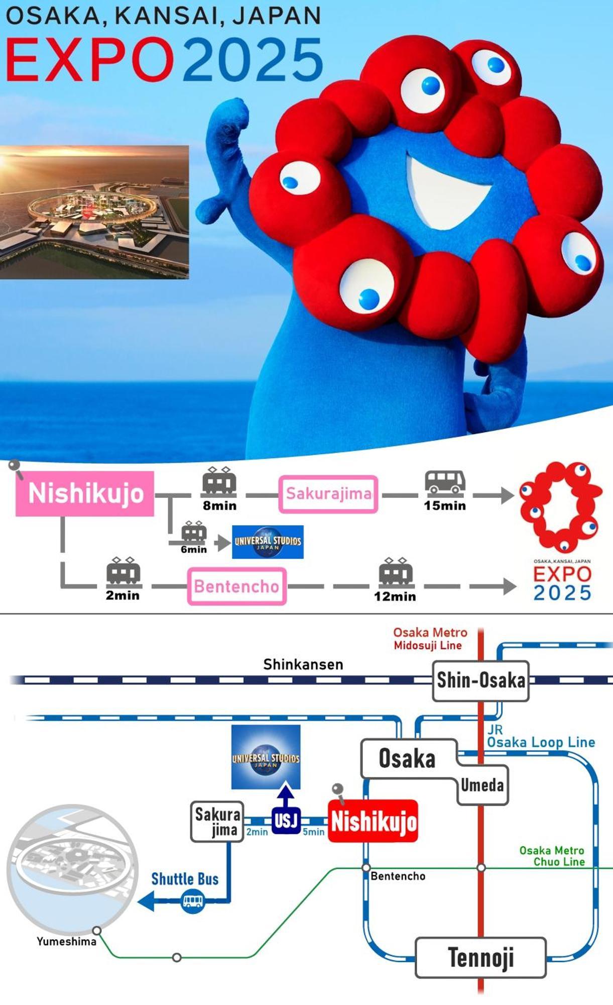 Usj 2 Stops, Umeda&Dotonbori 8Mins, Ninja Style Sv1 Osaka Exteriör bild